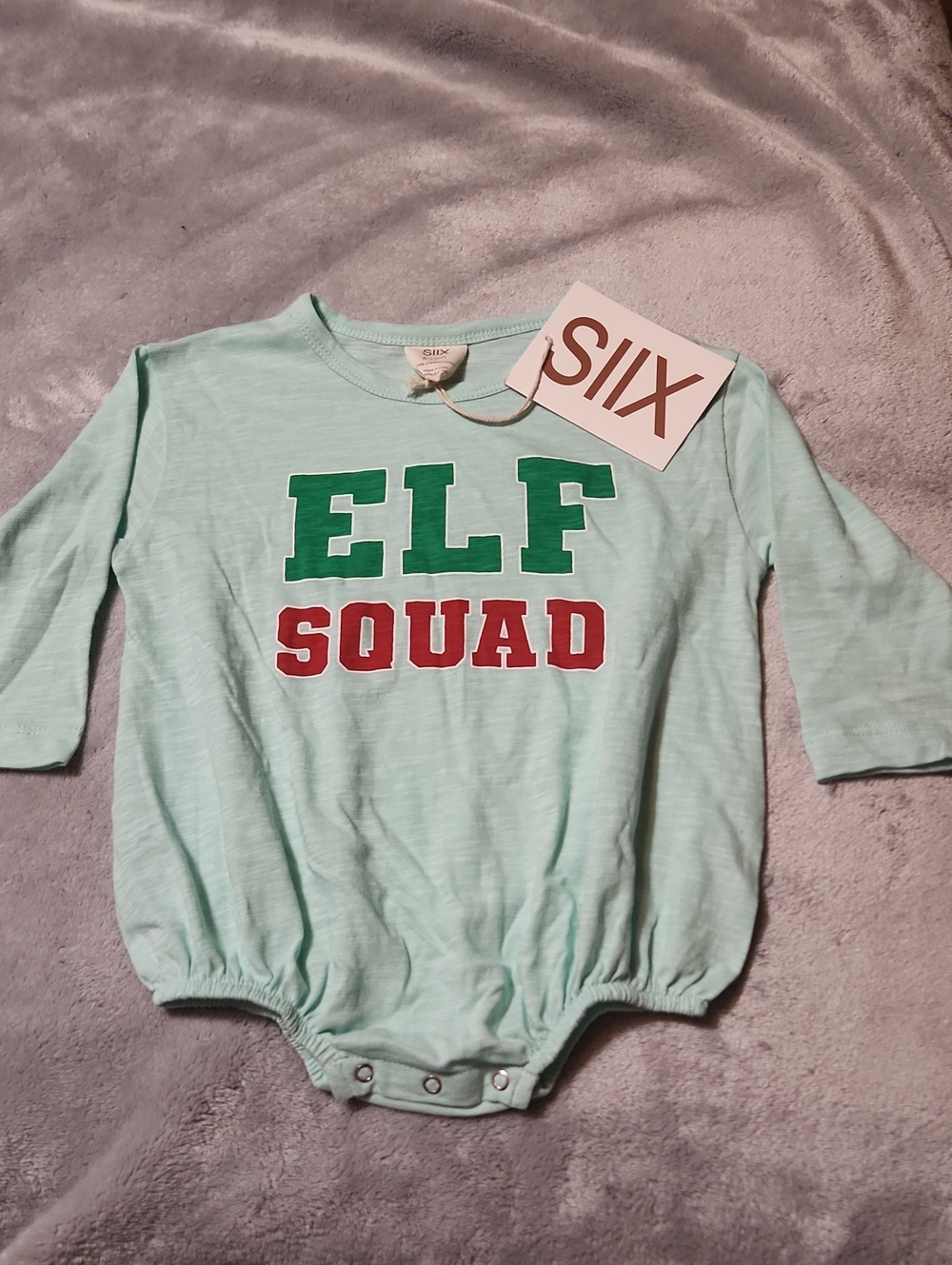 SIIX Mint "Elf Squad" Holiday One-Piece